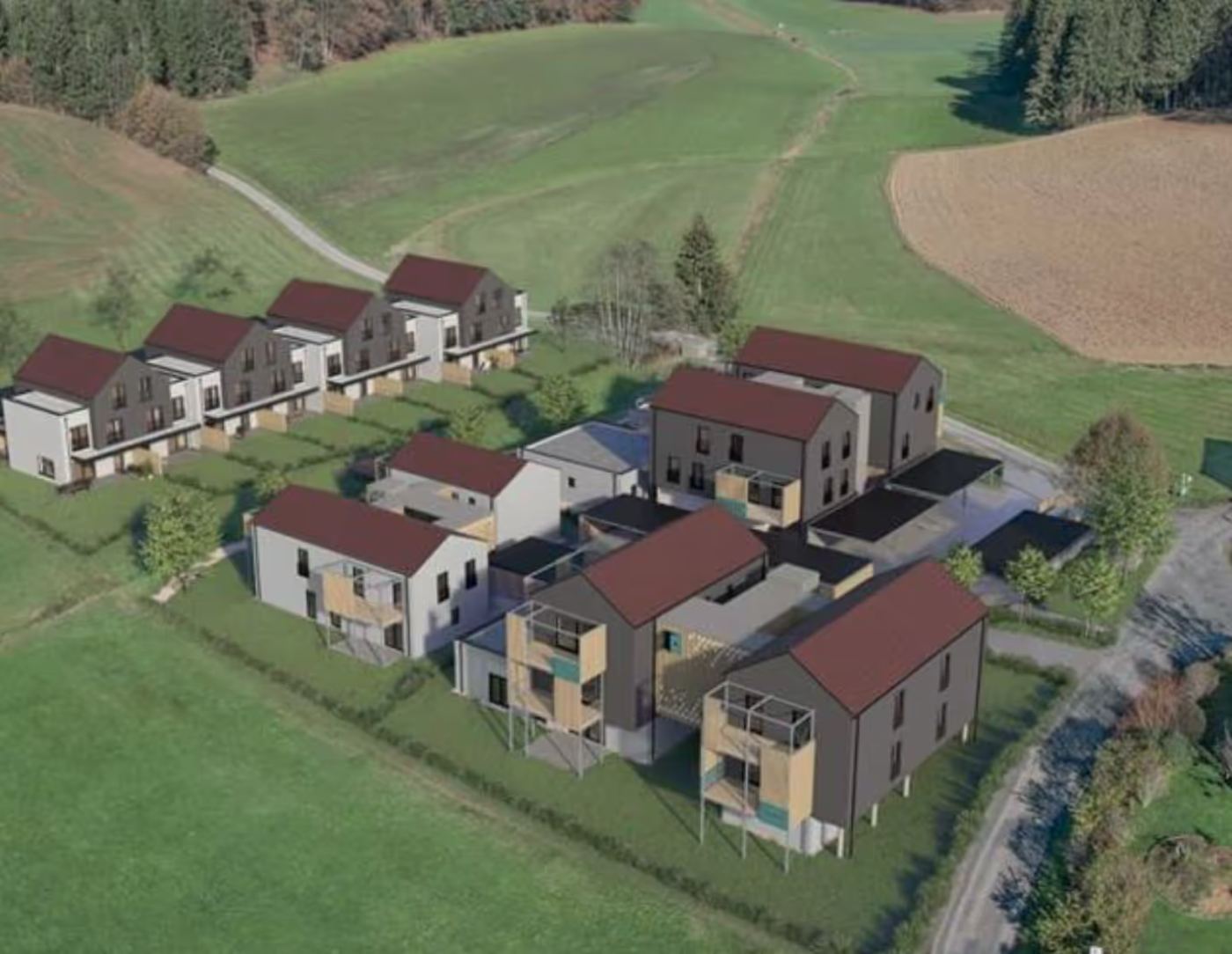 Lindenhöfe — Reihenhausanlage